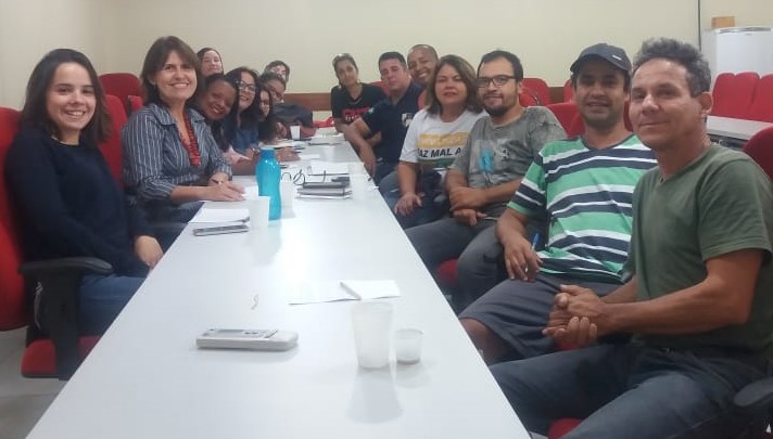 Sinpro Campos e São João da Barra participa de reunião de organização do Congresso do Povo