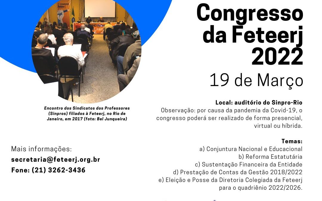 Congresso da Feteerj 2022