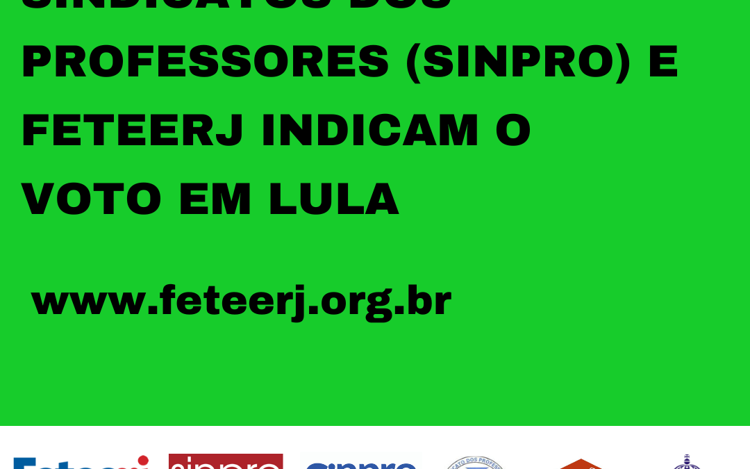 _lula feteerj sinpros