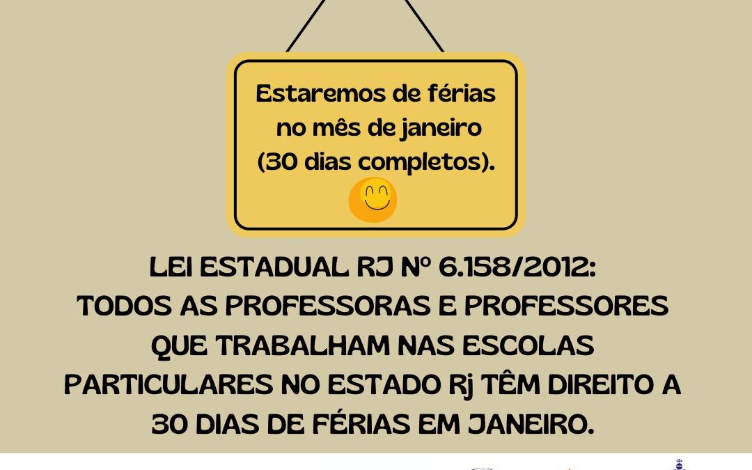 Estaremos de férias a partir de 1º de janeiro de 2023.